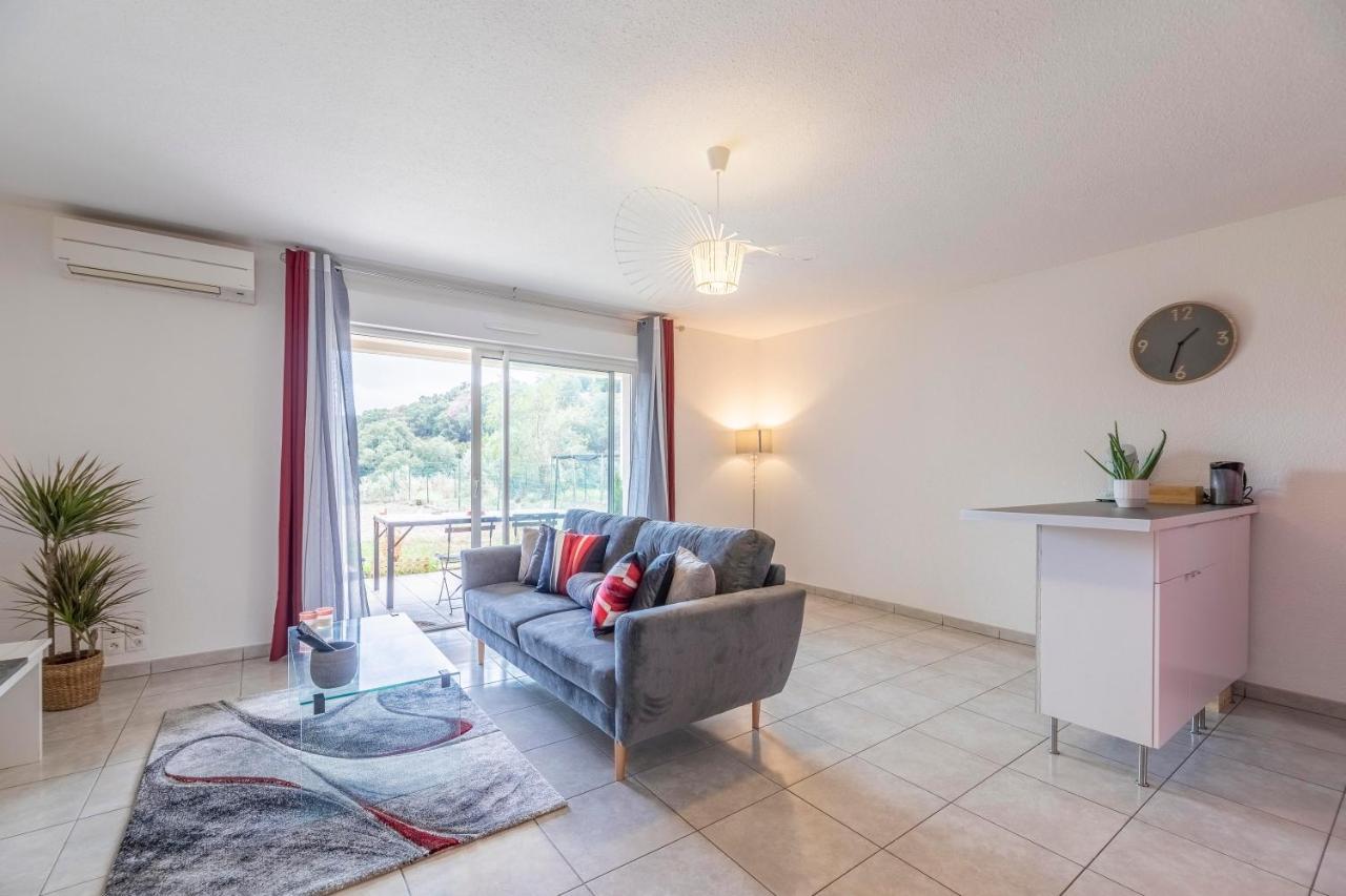 Appartement Cosy Et Spacieux Avec Jardin Et Parking Bastia  Bagian luar foto